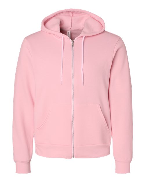 Custom Embroidered BELLA + CANVAS - Sponge Fleece Full-Zip HoodiePrice includes Embroidered Logo
Description
Item #: 80406

8 oz./yd (US), 13.4 oz/L yd (CA) 52/48 Airlume combed and ring-spun cotton/polyester,32 singles
Athletic H