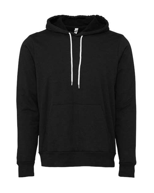 Custom Embroidered BELLA + CANVAS - Sponge Fleece HoodiePrice includes Embroidered Logo
Description


8 oz./yd (US) 13.4 oz./L yd (CA), 52/48Airlumecombed and ring-spun cotton/polyester, 32 singles
Athletic Heather is 90/