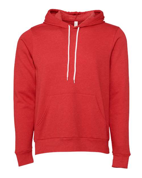 Custom Embroidered BELLA + CANVAS - Sponge Fleece HoodiePrice includes Embroidered Logo
Description


8 oz./yd (US) 13.4 oz./L yd (CA), 52/48Airlumecombed and ring-spun cotton/polyester, 32 singles
Athletic Heather is 90/