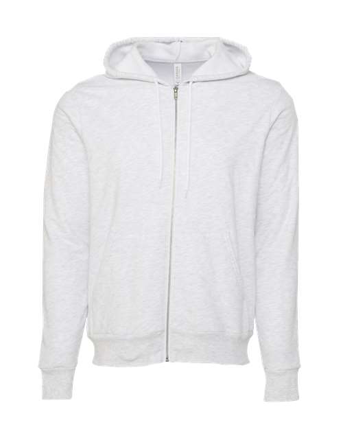 Custom Embroidered BELLA + CANVAS - Sponge Fleece Full-Zip HoodiePrice includes Embroidered Logo
Description
Item #: 80406

8 oz./yd (US), 13.4 oz/L yd (CA) 52/48 Airlume combed and ring-spun cotton/polyester,32 singles
Athletic H