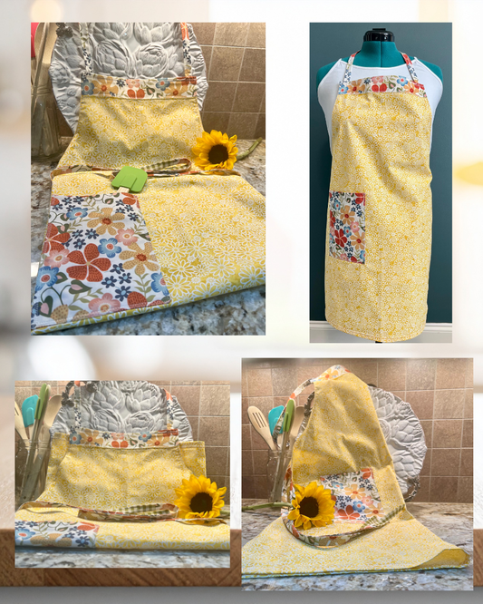 Spring Floral Apron