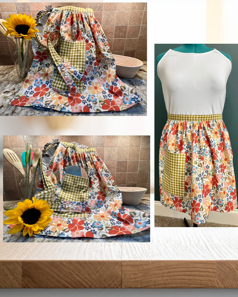 Spring Floral Apron