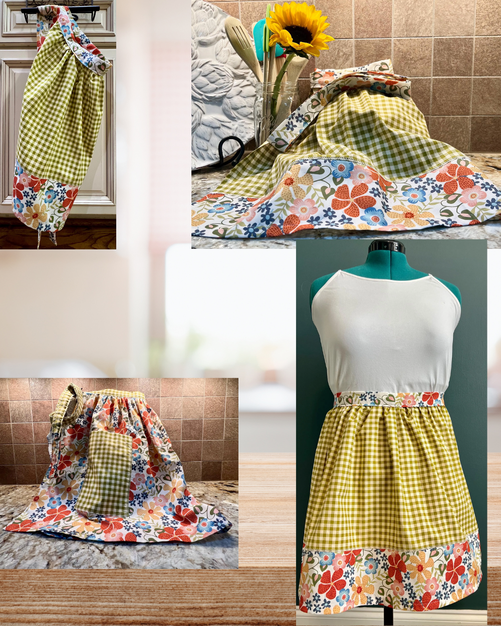 Spring Floral Apron
