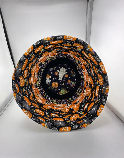 Halloween Glow in the Dark Fabric Bowl