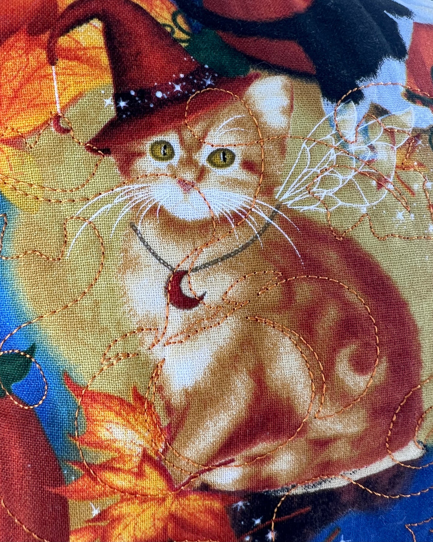 Autumn Whiskers Throw Pillow