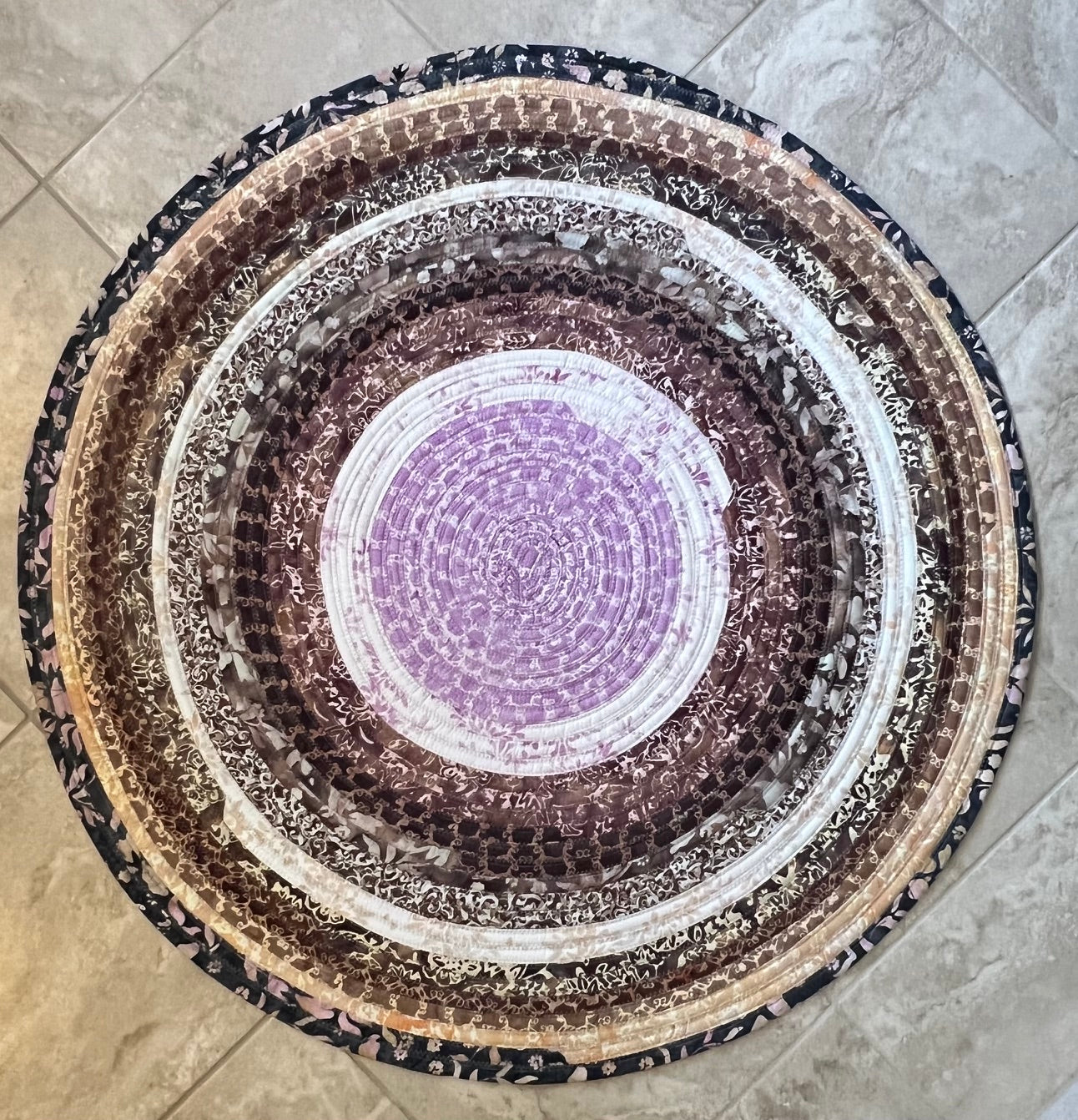 Victorian Garden Jelly Roll Rug