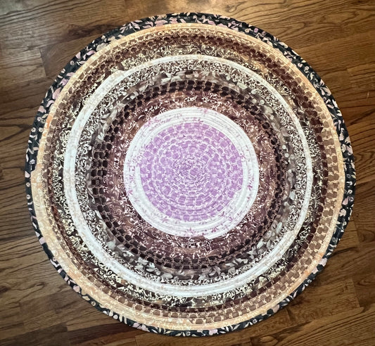 Victorian Garden Jelly Roll Rug